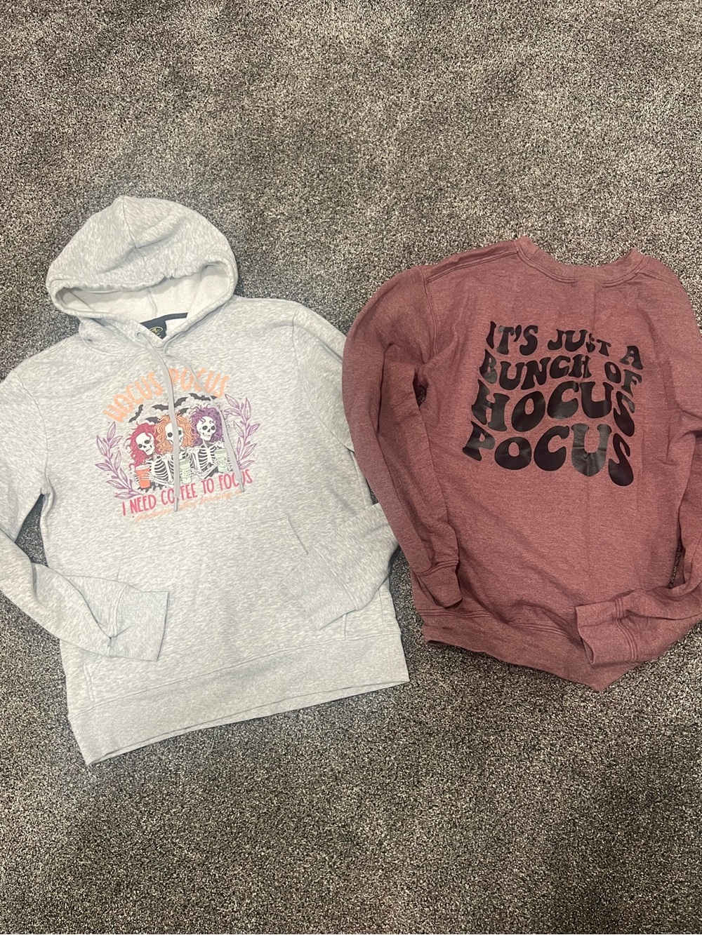 Halloween sweatshirts